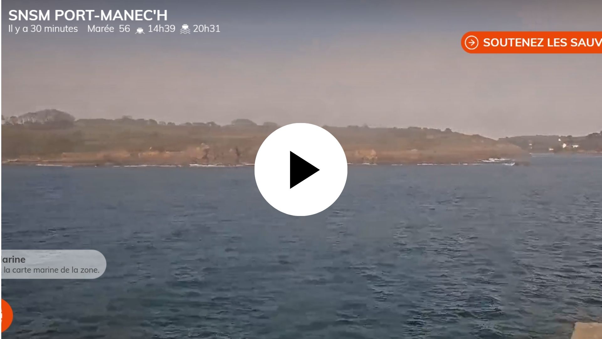 webcam de la station