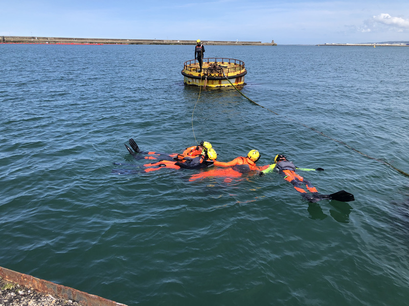 Formation à la base navale de Cherbourg