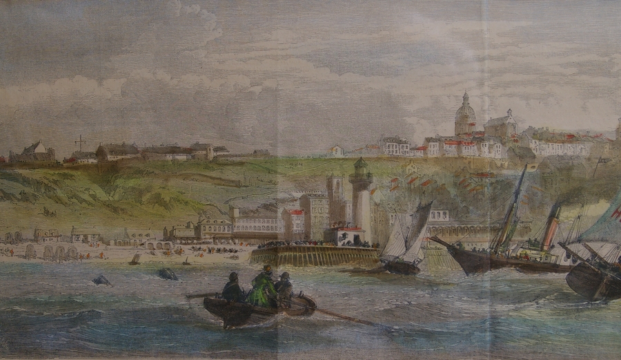 L'Edimburgh Castle et la plage