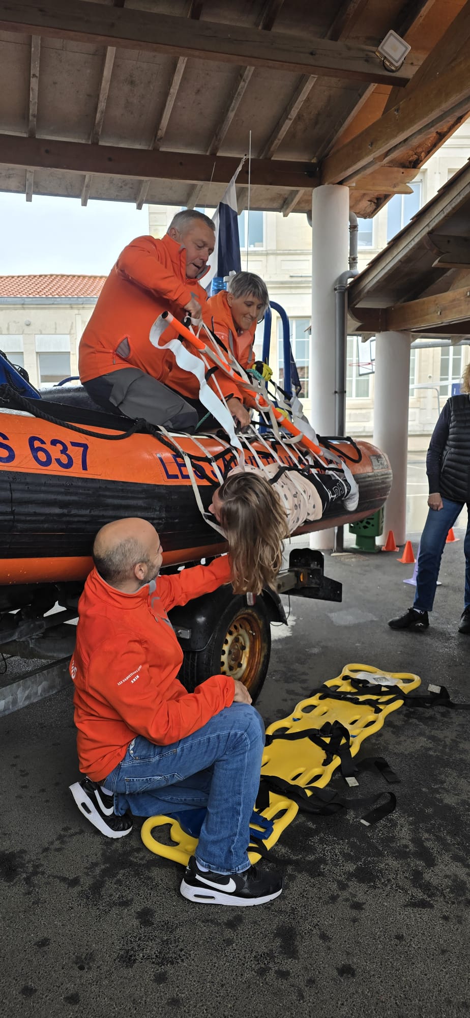 Démonstration de l'utilisation du filet Marcus 