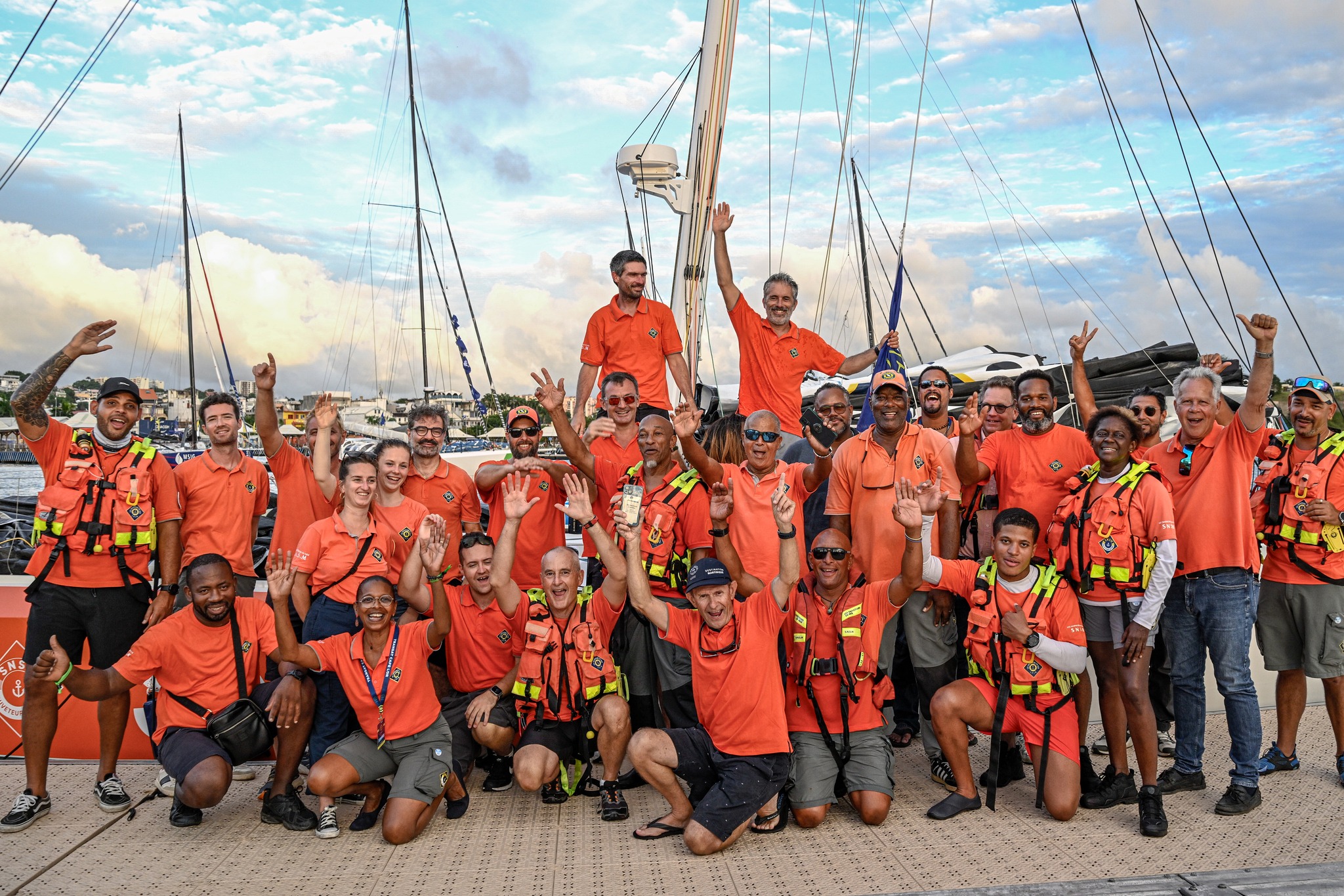 L'accueil des SNSM Martinique